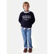 Guess Jeans hlače L6RA01 D58M2 Modra Straight Fit