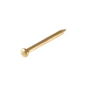 Suki medeninasti žičniki 1.0x13mm z okroglo glavo, 40g