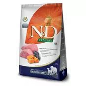 N&D PUMPKIN Adult Medium&Maxi- jagnjetina in borovnica 2.5kg