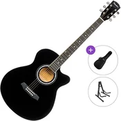 Pasadena PGC-10 Standard SET Black Jumbo akusticna gitara