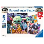 Ravensburger Slagalica Mandalorian: Grogu, 3x49 delova