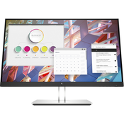 HP E-Series E24 G4, 60,5 cm (23.8), 1920 x 1080 pikseli, Full HD, LCD, 5 ms, Crno, Srebro