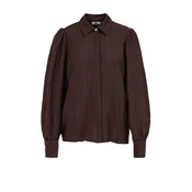 WE Fashion Bluza temno rjava