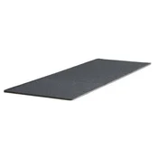 VEVOR Telovadbeni podni podlogi 25 ploščic 61x61x14 cm črne z modrimi pikami
