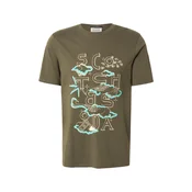 SCOTCH & SODA Majica bež / azur / zelena