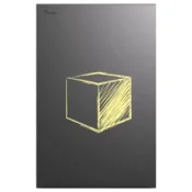 Neskončna črna tabla 100x150 cm – Rocada SkinLiquid