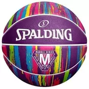 Spalding MARBLE SERIES PURPLE, košarkarska žoga, vijolična 84-412Z