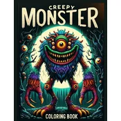 Creepy Monster Coloring Book