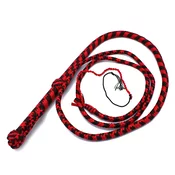 Kiotos Nylon Bullwhip Black & Red 270cm