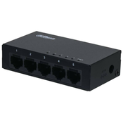 Dahua PFS3005-5GT-L-V2, Ethernet Switch, 5 portova, Desktop, Gigabit