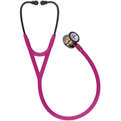 3M Littmann Cardiology IV Stetoskop, Raspberry, High Polish Rainbow-Finish, Smoke Stem