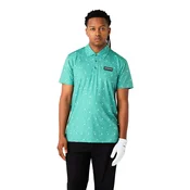 Moška majica CCM Golf Polo Printed Dark Ivy XL