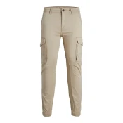Jack & Jones Junior Hlače PAUL, rjava