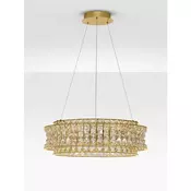 CELYSIA KRISTALNI LED LUSTER 56W IP20 3500K TRIAK PRIGUŠLJIVA NL9019774