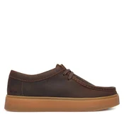 Clarks Nizki čevlji Boxbee Walla 26328023 Rjava
