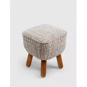 Atelier del Sofa Tabure Mythology Etnik, 40 x 45 x 40 cm, Bež