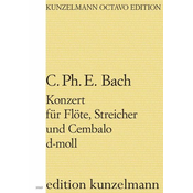 BACH C.PH.E.:KONZERT FUR FLOTE ,STREICHER UND CEMBALO D -MOLL SET