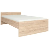 Livetastic POSTELJA 120 cm  x 200 cm , les, leseni material hrast sonoma