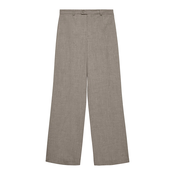 VERO MODA Hlače na rob VMTEXAS  temno siva