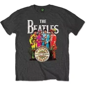 The Beatles Majica Sgt Pepper Unisex Grey S