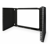 DIGITUS Kabinet zidni okvir 8U 375x505x250 črn DN-19 PB-8U-SW