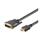 Stars Solutions - Kabl Stars Solutions HDMI na DVI 24+1 M/M crni 1.8m
