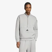 Mikina adidas Equipment Spacer HALF-ZIP Medium Grey Heather S