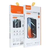shumee 6D Pro Veason Zasebnostno Kaljeno Steklo - za Iphone 12 Pro Max črne barve