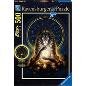 Ravensburger Starline Puzzle Sjajni lav, 500 dijelova