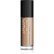 JOKO Luminous Touch lahki tekoči puder za poenoten odtenek kože odtenek 105 Tan Bronze 30 ml