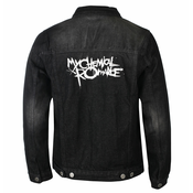 Moška jakna My Chemical Romance - Logo - Črna DENIM - ROCK OFF - MCRDJ01MD
