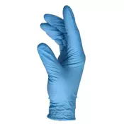 Finixa Nitrilne rokavice za enkratno uporabo, modre, velikost L/9, 100 kosov