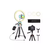 TAOTRONICS Stojeca selfi ring LED lampa TT-CL027 Black/Daljinski