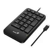 Genius NumPad 125,USB-C,Black tastatura