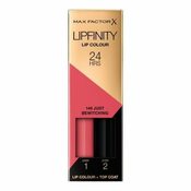 Max Factor Lipfinity 24HRS dolgoobstojna šminka z balzamom za nego ustnic 4.2 g Odtenek 146 just bewitching