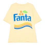 Cropp - Predimenzionirana majica s printom Fanta - Krem