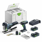 Akumulatorski kpl za montažo Festool T 18+3/PSC 420 HPC I-Set