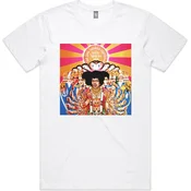 Jimi Hendrix Axis White M Majica