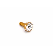 Kapica handsfree 3,5 mm charm velika zlatna