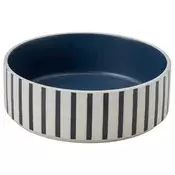 UTSADD Cinija za kucne ljubimce, dezen na pruge crno-plava/tamnoplava, 15 cm