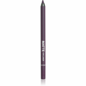 Gosh Matte olovka za oci s mat efektom nijansa 019 Dusty Violet 1.2 g