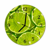 tulup.si Steklena okrogla ura Lime fi 30 cm