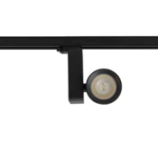 Milagro Milagro Ojo 35 W tirni reflektor za 3-obodno tirno svetilo, črn, 2700/4000 K