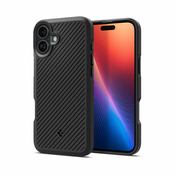 Spigen Core Armor iPhone 16 ovitek - mat črn