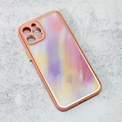 Ovitek Candy Marble za Apple iPhone 12 Pro, Teracell, roza