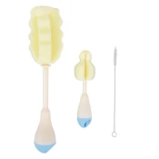 KikkaBoo Set cetki za cišcenje flašica i cucli 3 dela Blue (KKB40045)