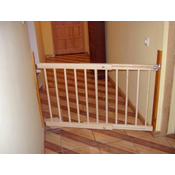 Ograja za vrata, stopnice Širina pregrade: 72-122 cm, Višina pregrade: 68 cm