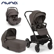 nuna otroški voziček 3v1 mixx™ next + arra™ flex thunder