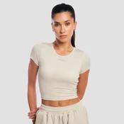 GymBeam Ženska kratka majica Aura Grey