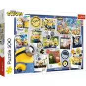 Trefl Puzzle Mimons - Crazy Photo Collection / 500 kosov